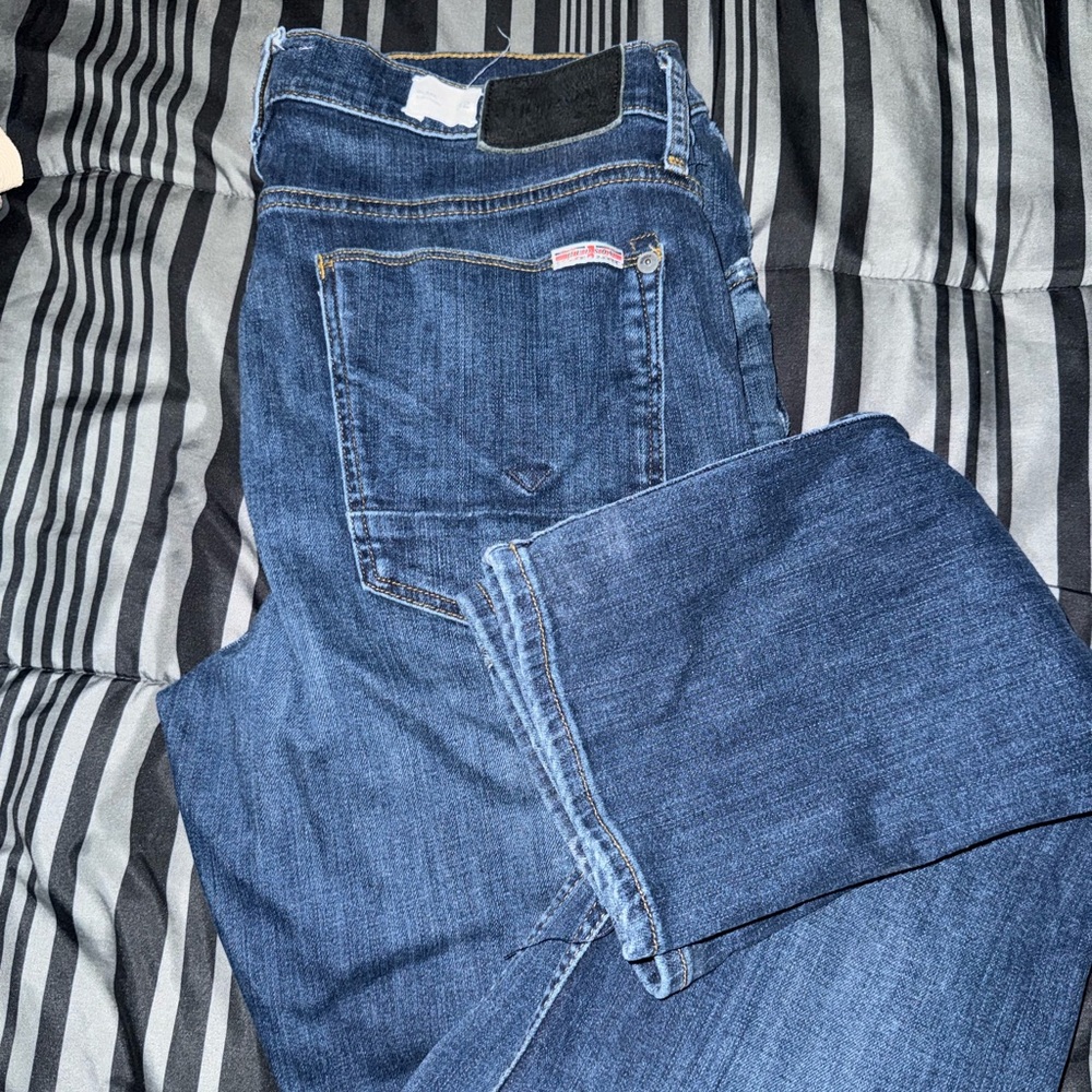 Hudson Jeans Women's Straight Leg in Deep Blue